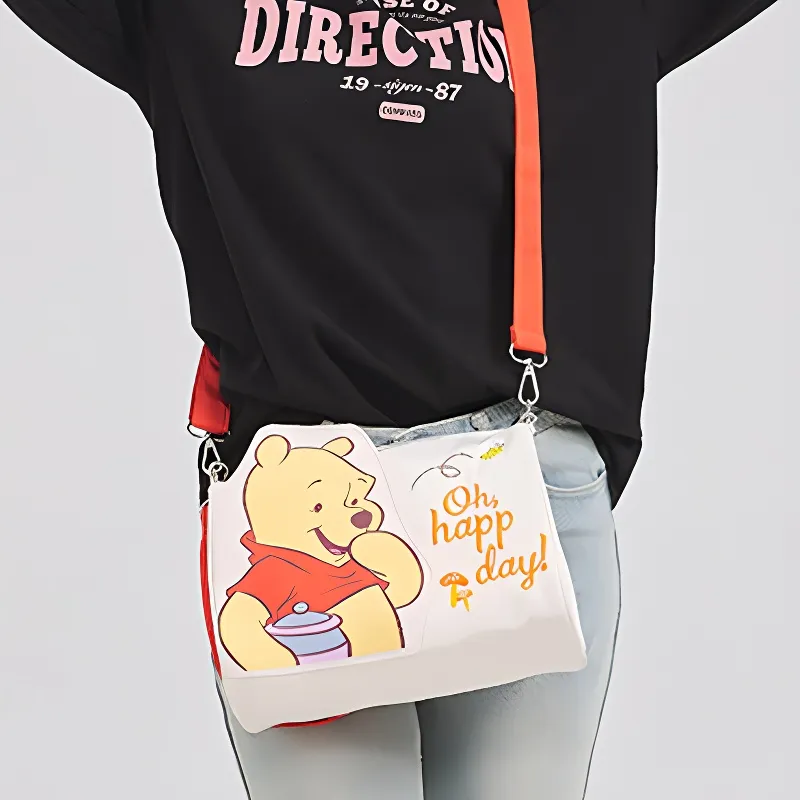 Disney Polyester Shoulder Bag Crossbody Bag Regular Women's White-4