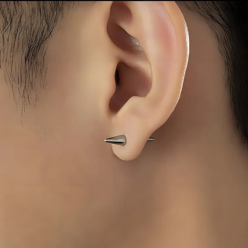 May10th S925 Silver Stud Earrings Unisex-1