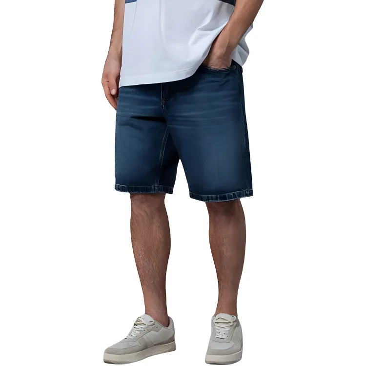 ARMANI EXCHANGEAE SS23 Denim Shorts Men's Blue-3