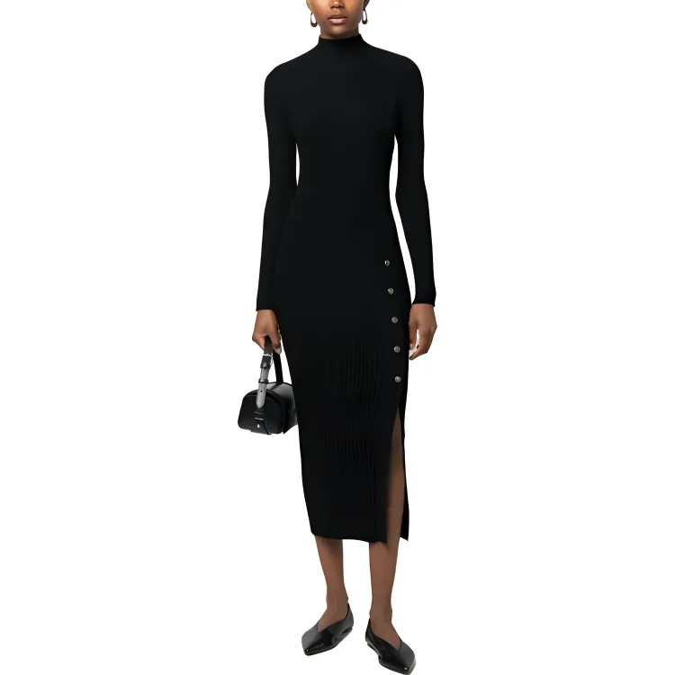 Twinset Ribbed knit Midi Dress-1