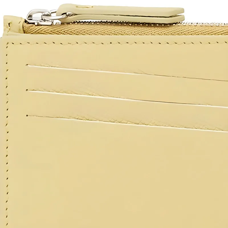 Maison Margiela Calfskin Wallet Men's Yellow-3