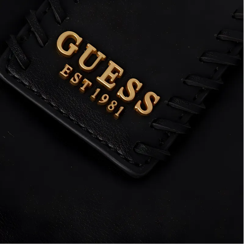 GUESS PU One Shoulder Handbags Small Size Women's Black-4