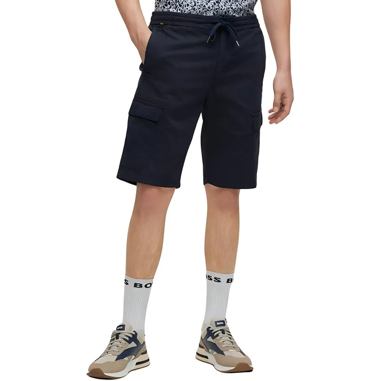 HUGO BOSS Drawstring Cargo Shorts-2
