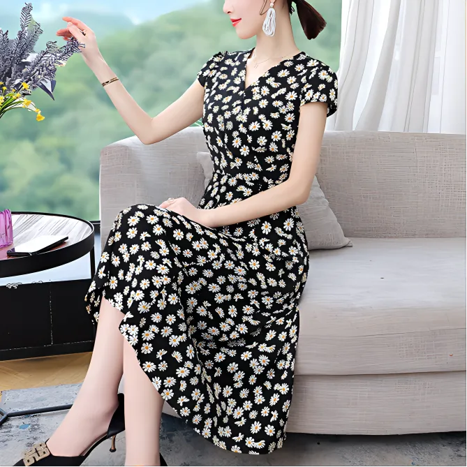 Kele Coco Short Sleeved Dress Women's-1