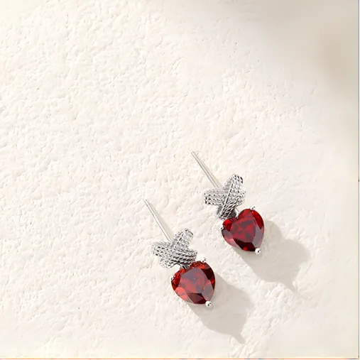 OGDAID S925 Silver Earrings Women's-5
