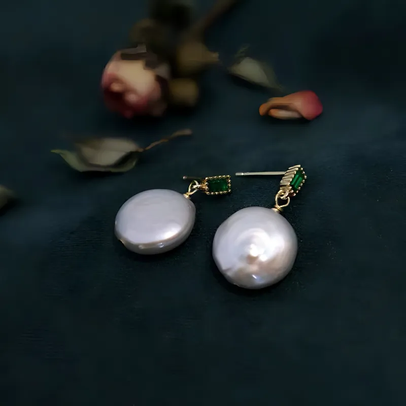 Taste The Color Pearl Earrings Women's-2