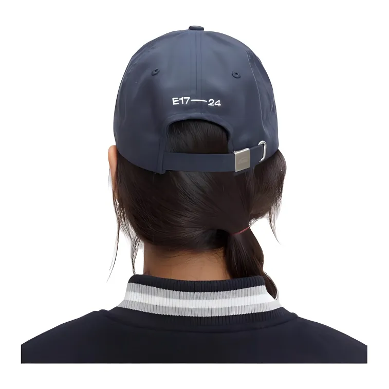 Emis Cotton Baseball Caps Women's Navy Blue-4