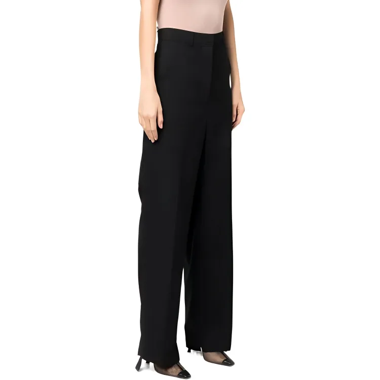 Stella McCartney High Waist Cargo Pocket Trousers-4