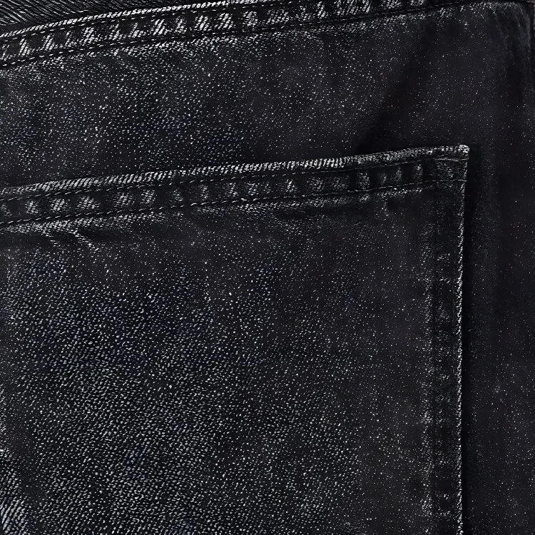Ferragamo Logo Patch Stonewashed Denim Jeans-4