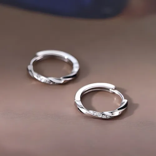 Jinghua Record Alloy Ring Pair Women's