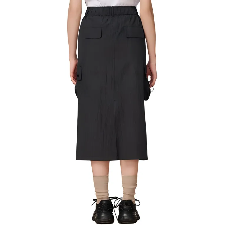 OUTDOOR PRODUCTS Casual Long Skirt Women's Classic Black-3