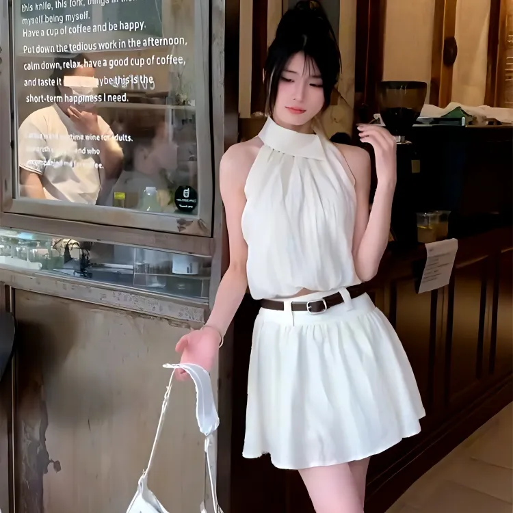 XIAOJUCHUANLI Skirt Set Women's-2