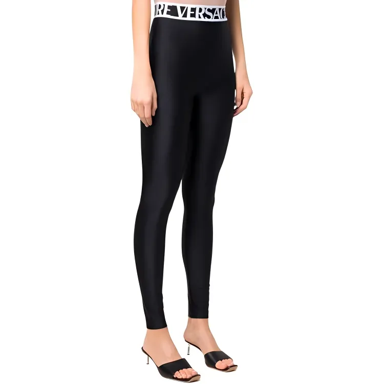 VERSACE JEANS COUTURE Leggings Women's Black-3