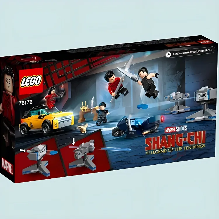 LEGO Marvel Characters Marvel, Shang Chi And The Ten Rings Legend Building Blocks 301 600pcs 76176-3