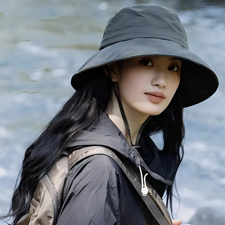 JKEM Polyester Bucket Hats Unisex-2