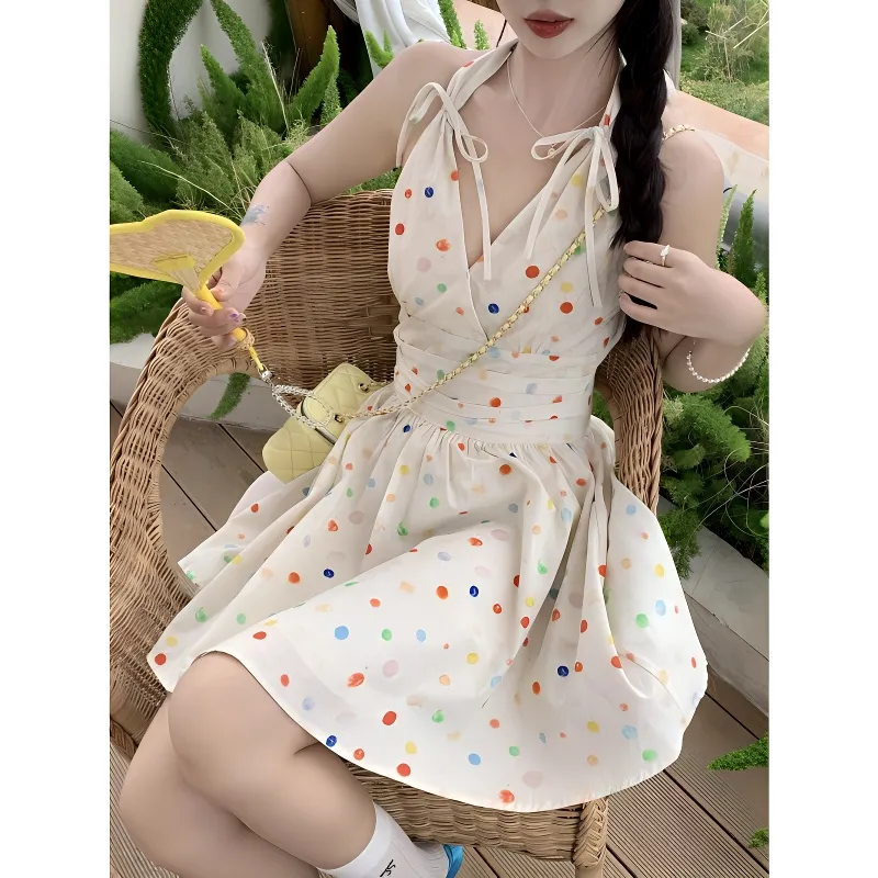 YINLEI Slip Dresses Women's Image Color-1