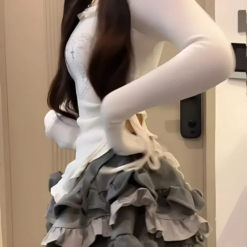 JOSR Two Piece Skirt Sets Women's-4
