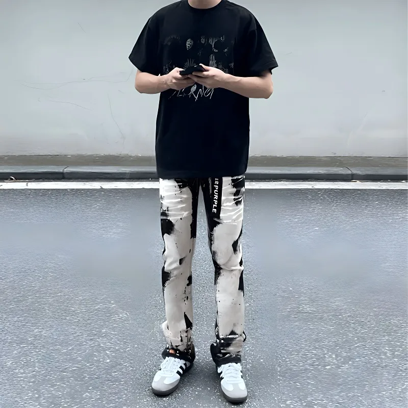 RASHOMONG Jeans Unisex Black-2