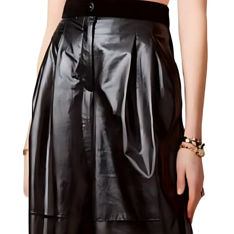 CHANEL Casual Pants Women's Black-2