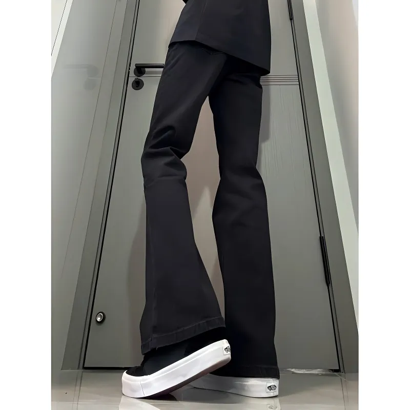 VIPGOOSE Jeans Unisex Black-4