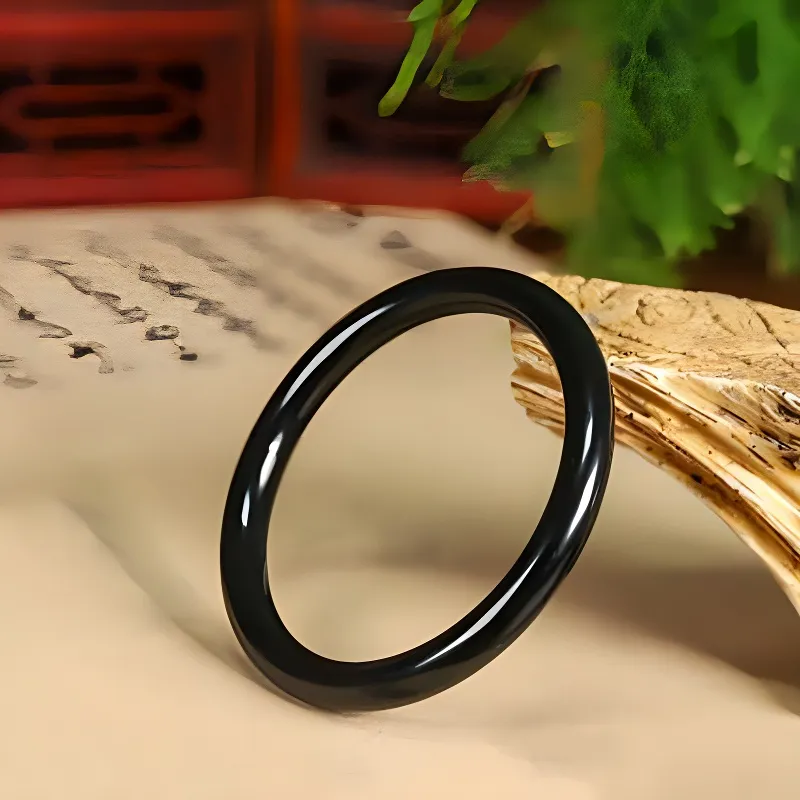 FMC Hetian Jade Bangles Unisex-1