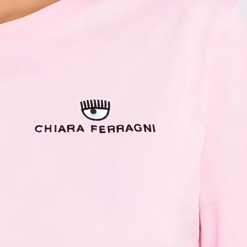 CHIARA FERRAGNI T Shirts Women's Pink-4