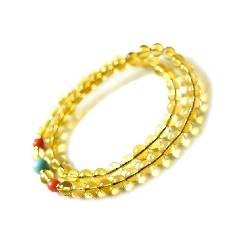 Tokai Family Amber Beeswax Fine Jade Bracelets Unisex-2