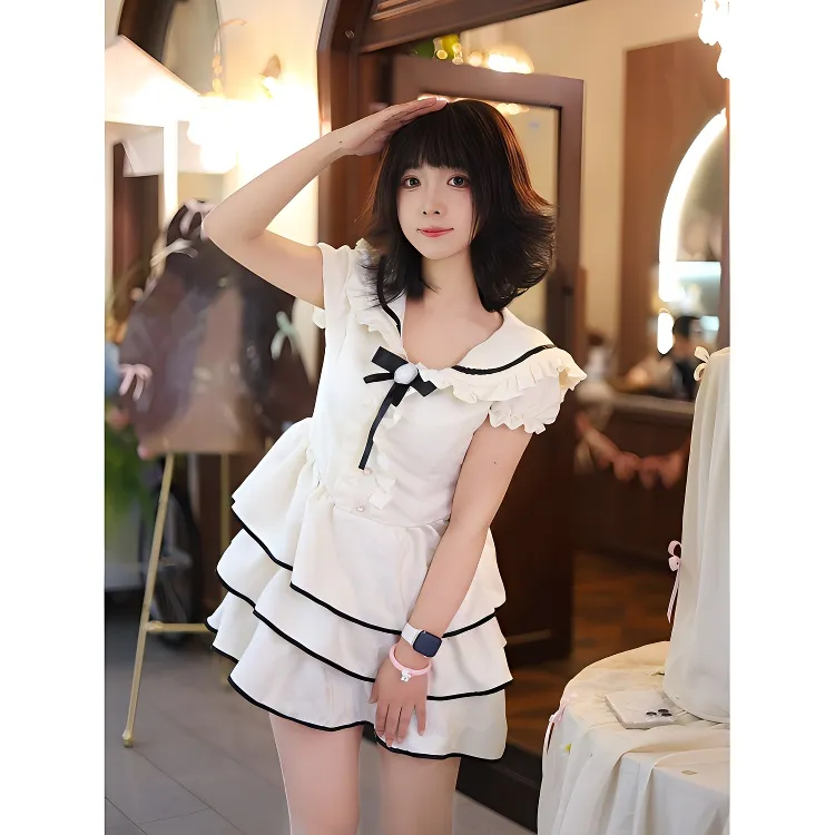 MCGB Lolita Dresses Women's White-3