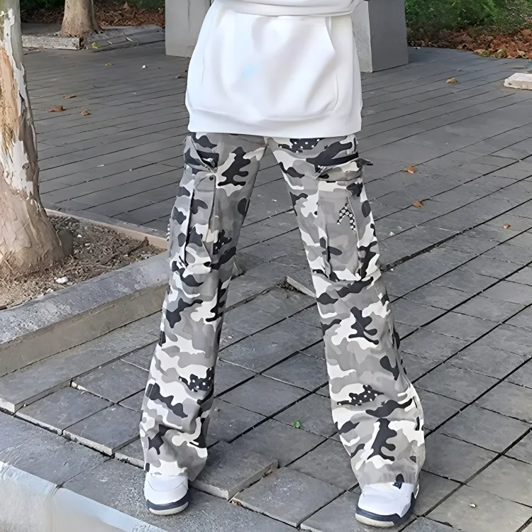 BEAR UNION Jeans Unisex Camouflage-4