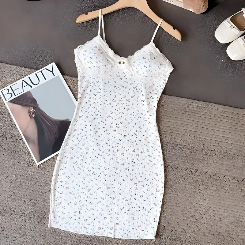 MIMOSA CHUR Slip Dresses Women's White-2