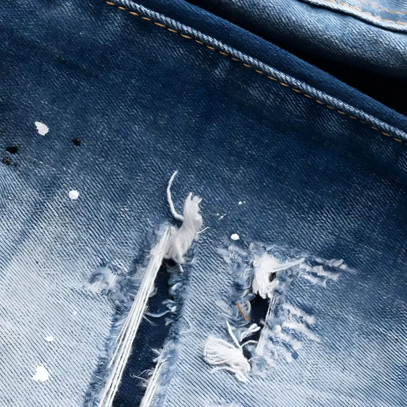 DSQUARED 2 Super Twinky High Waist Distressed Skinny Jeans-4