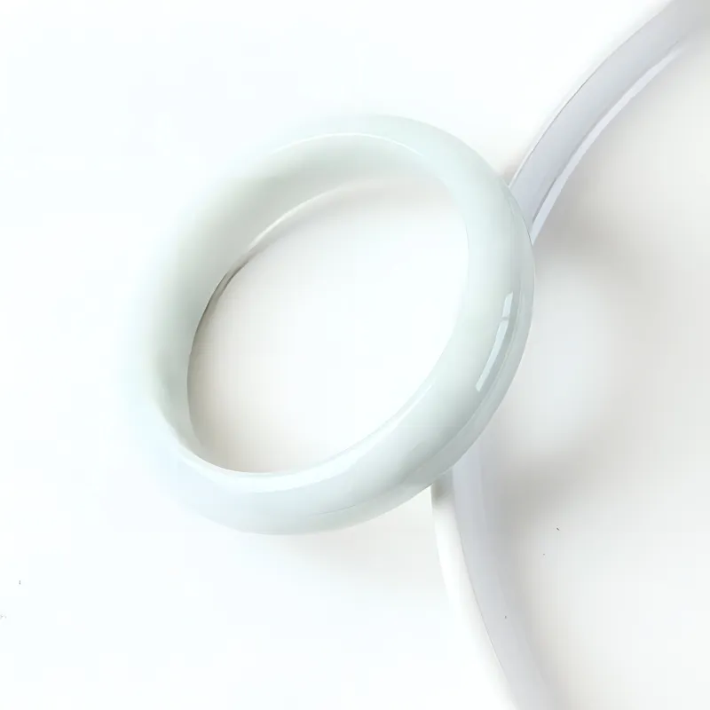 South Asia Bean Type Jadeite Bangles Unisex-5