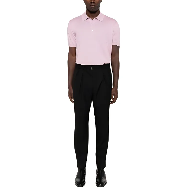 TOM FORD Fine knit Polo Shirt-1