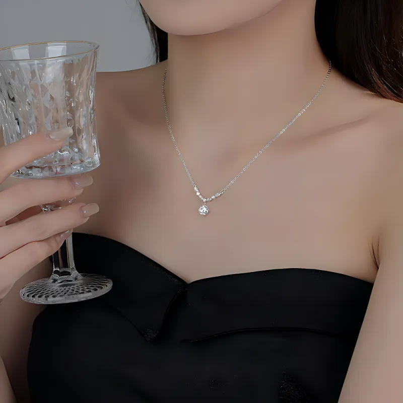 7℃ 999 Fine Silver Necklaces Unisex-2