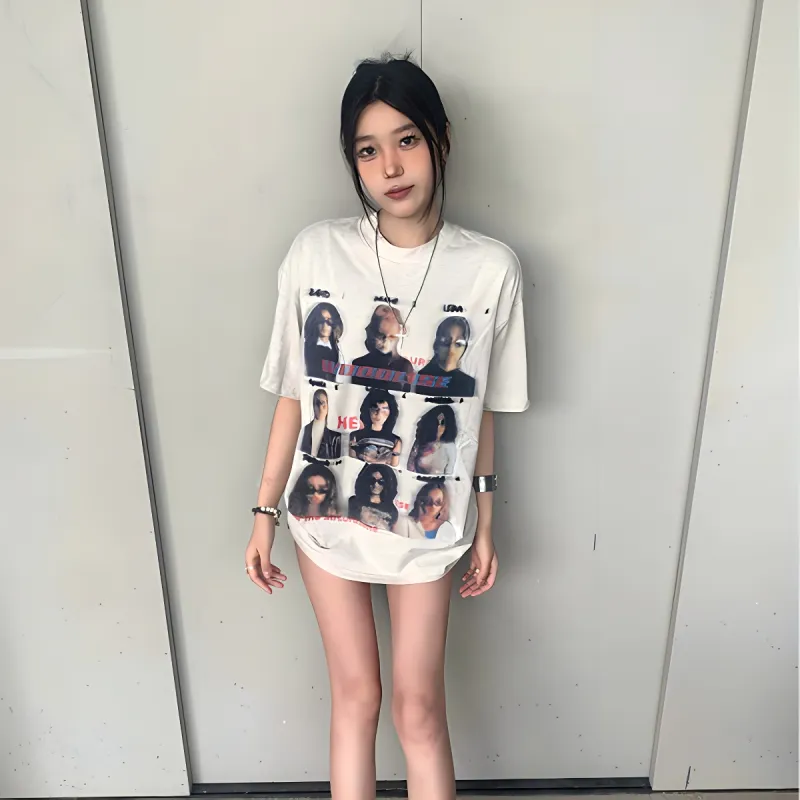 City Hipster T-Shirts Unisex Gray-4