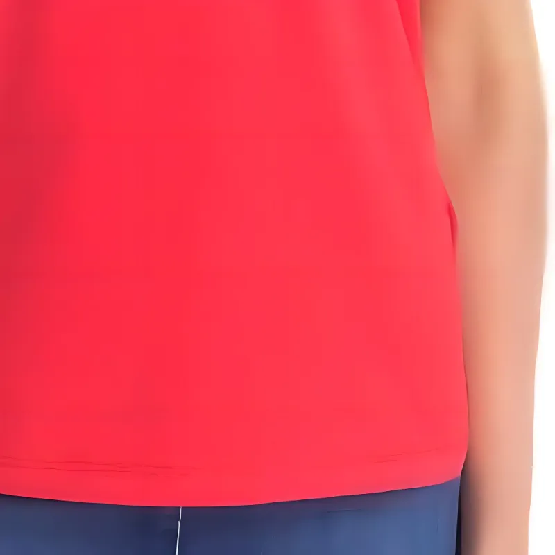 EMPORIO ARMANI SS23 T Shirt Women's Red-3