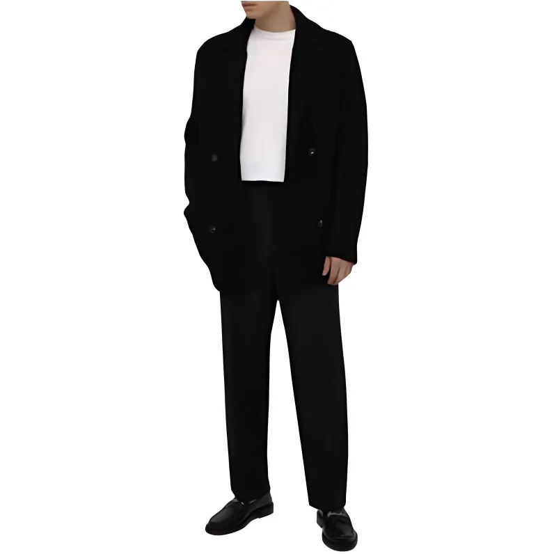 THE ROW Jackets Men Blue-2