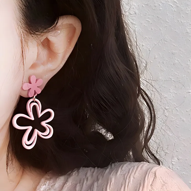 Universe Search Alloy Earrings Women's-2