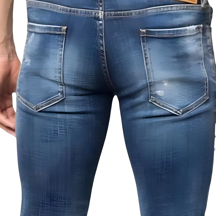 DSQUARED 2 Logo Patch Distressed Skinny Jeans-4
