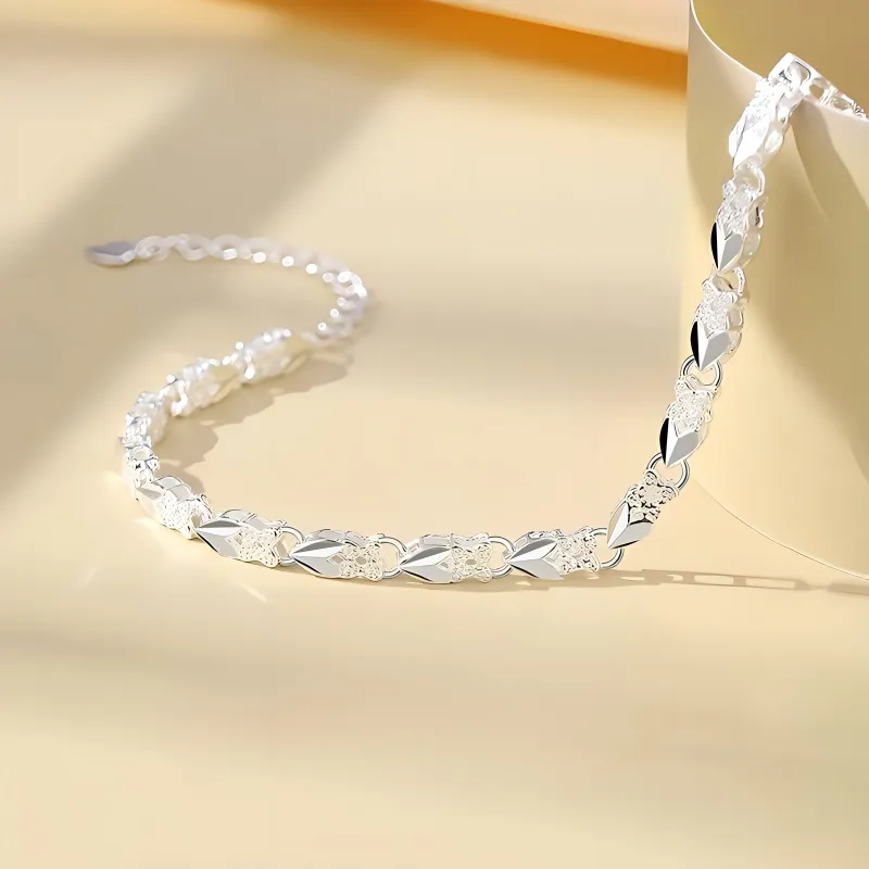 UZIID Sterling Silver Anklets Women's-3