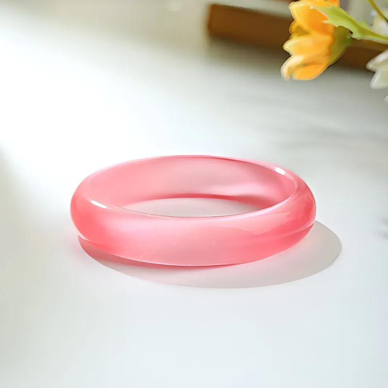ZHUOJIN Glass Cat Eye Bangles Women's-2