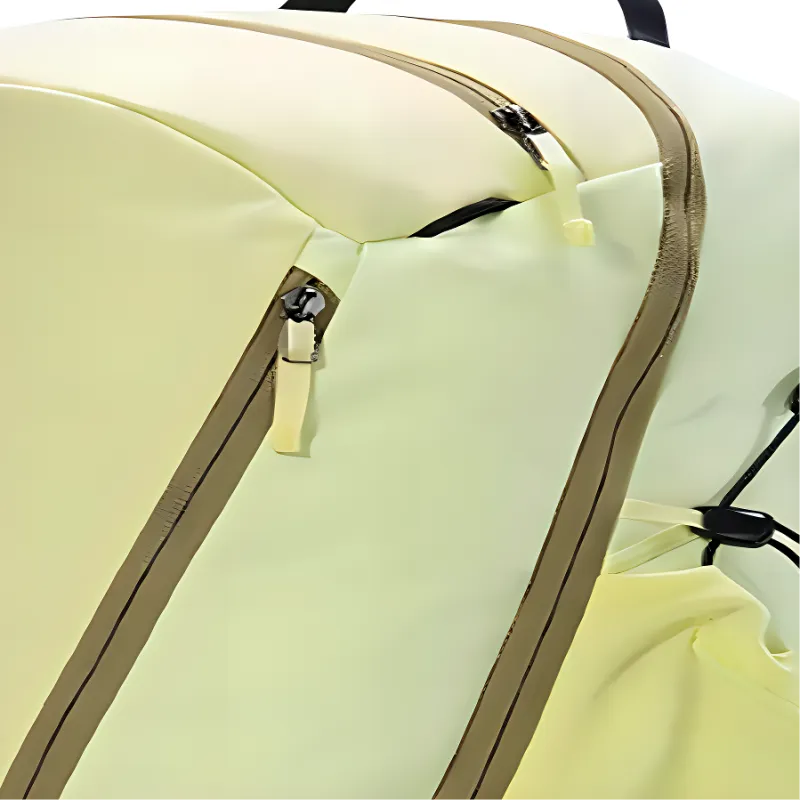 Arcteryx No Capacity Outdoor Bags Polyester Radiant Yellow & Olive Green Unisex-2