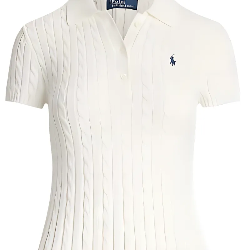 Polo Ralph Lauren Cable knit Polo Dress-4