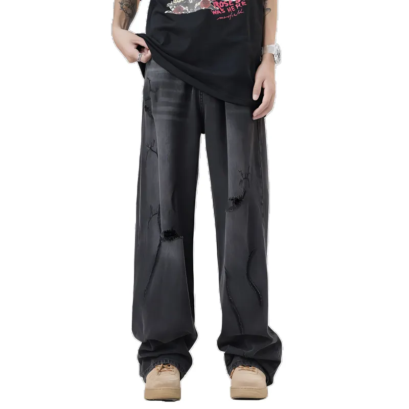 GROGNAK Jeans Unisex Black-4