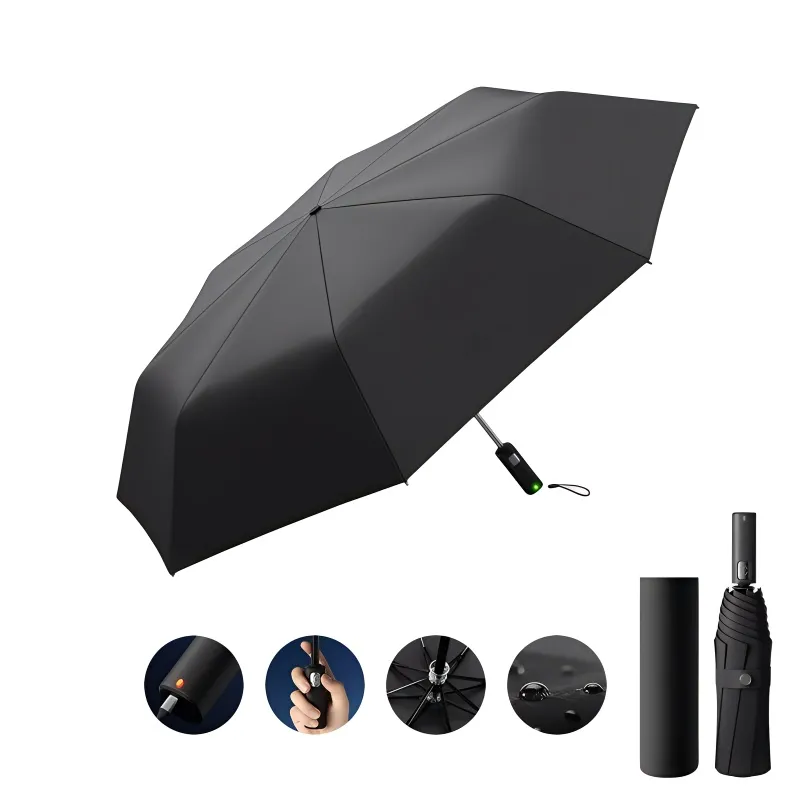 Yubao Smart One Touch Fully Automatic Umbrella With High End Foldable Retraction, Sun Protection Umbrella For Business-1
