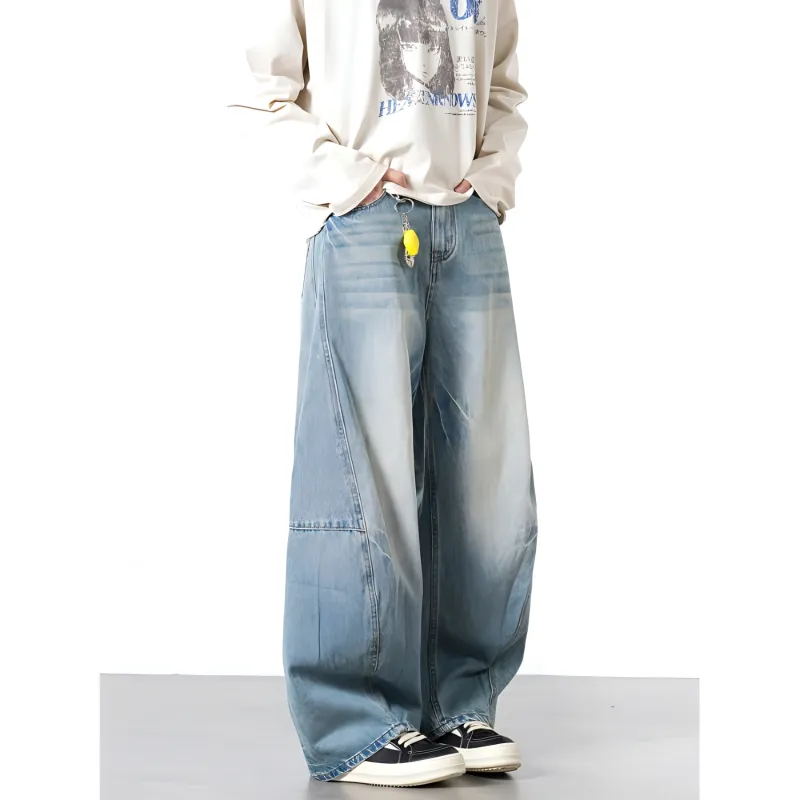 HAPPY PARTY Jeans Unisex Blue-7