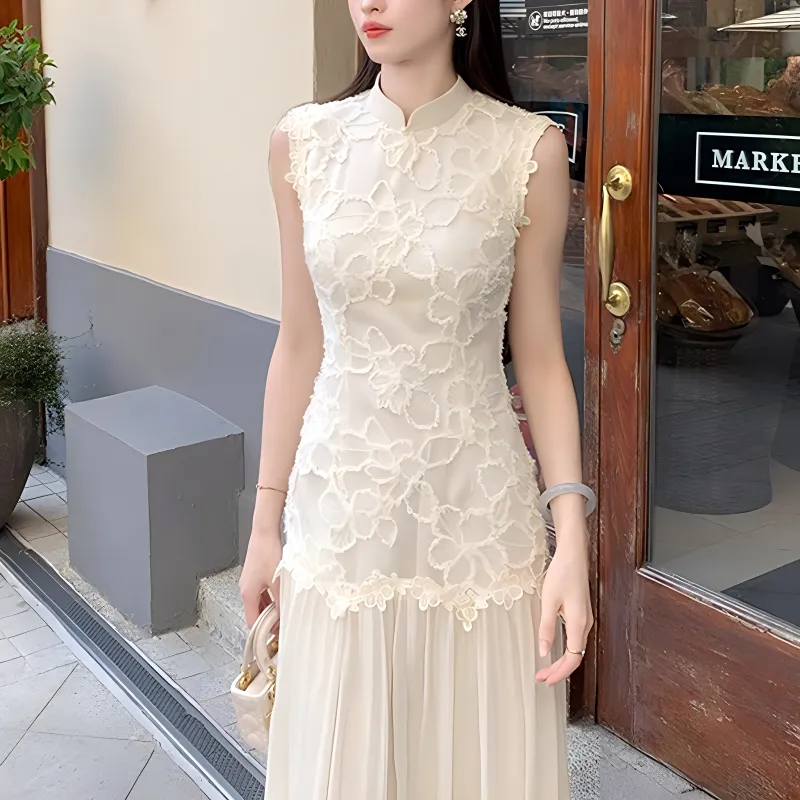 TUSHIFEI Sleeveless Dress Women's-1