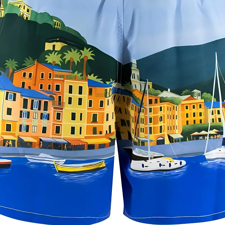 MC2 Saint Barth Gustavia Placed Swim Shorts-3