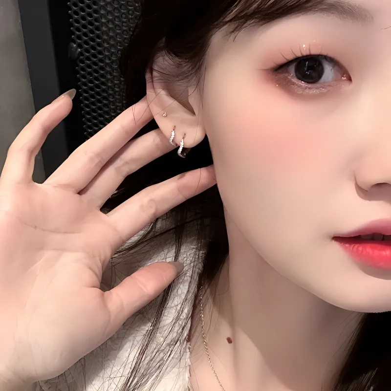 Zocai S925 Silver Earrings Women's-10