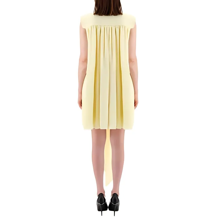 GIVENCHY Short-Sleeved Dresses Women's Yellow-2
